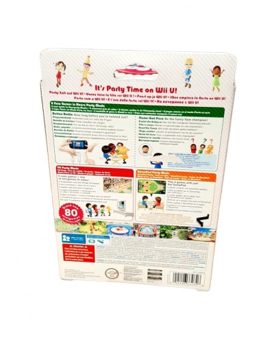 WII U PARTY + WII REMOTE PULS