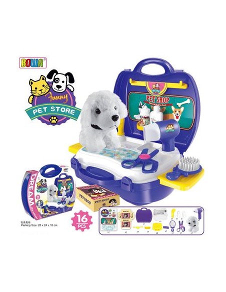 MALETÍ VETERINARI AMB GOSSET. 16 PC.