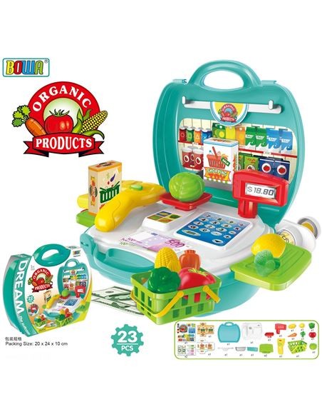 MALETIN SUPERMERCADO 23PC