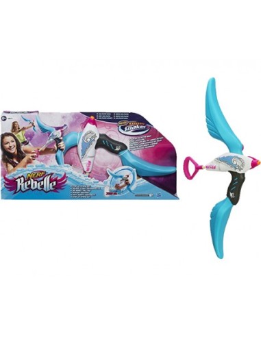 NERF REBELLE SUPER SOAKER  ARCO DOLPHINA. HASBRO