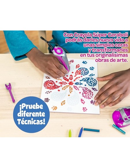 SUPER CERABOLI NEON UNICORN. CRAYOLA