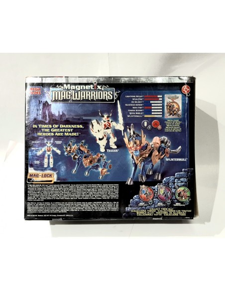 MAGWARRIORS TRAXXIS WITH SPLINTERSKULL. MAGNETIX