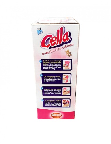 CELLA. Máquina de pegatinas