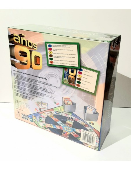 Juego de mesa - Trivial Pursuit Años 90 - Hasbro