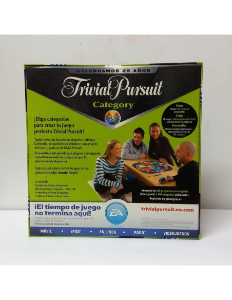 Juego de mesa: Trivial Pursuit Category - Hasbro
