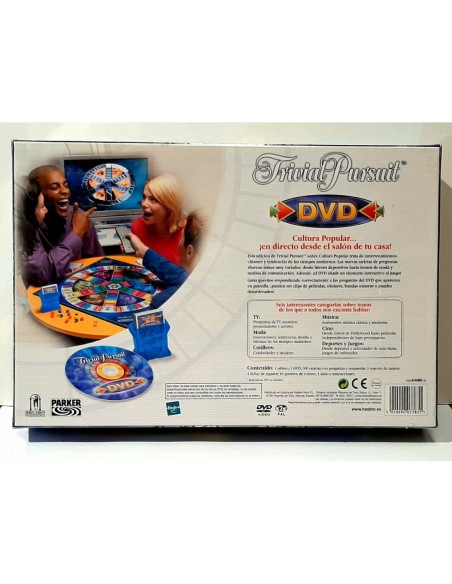 Juego de mesa: Trivial Pursuit DVD - Hasbro