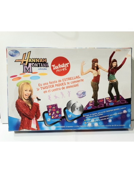 JUEGO DE MESA TWISTER MOVES HANNAH MONTANA