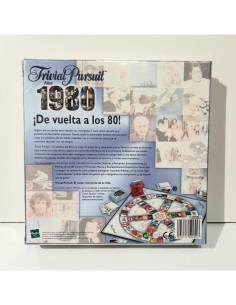 Juego de mesa - Trivial Pursuit Años 1980 - Hasbro 2