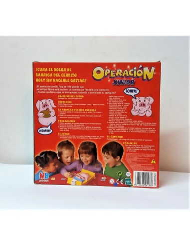 Juego de Mesa - Operación: Junior - MB Juegos