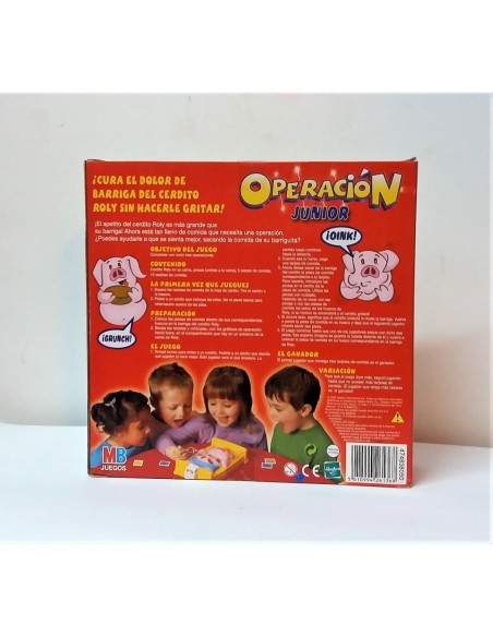 Juego de Mesa - Operación: Junior - MB Juegos