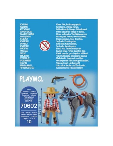 70602 PLAYMOBIL ESPECIAL PLUS AMAZONA I CAVALL. 