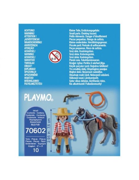 70602 PLAYMOBIL ESPECIAL PLUS AMAZONA I CAVALL. 