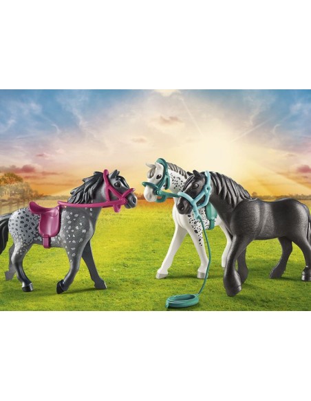 70999 PLAYMOBIL COUNTRY  PACK 3 CABALLOS