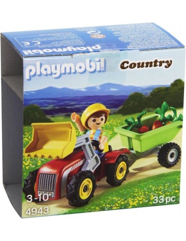 4943 COUNTRY NIÑO CON TRACTOR.