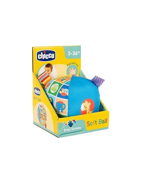 PELOTA SENSORIAL CHICCO SOFT BALL. CHICCO.