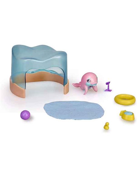 MYMY CITY MASCOTA DELFÍN BRUNO POOLS. FAMOSA.