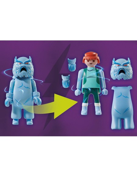 70706 PLAYMOBIL SCOOBY-DOO! AVENTURA AMB SNOW GHOST. 
