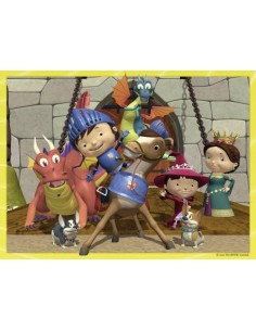 MIKE THE KNIGHT PUZZLE 2X24. RAVENSBURGER. 2