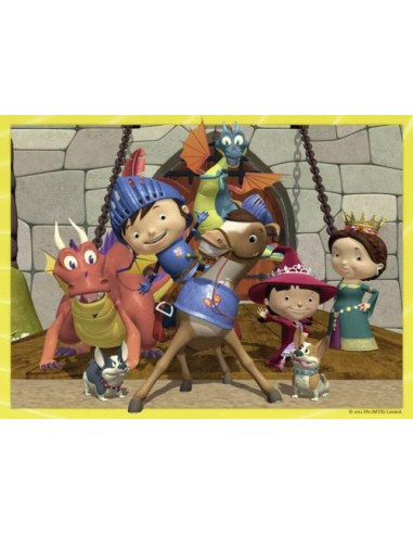 MIKE THE KNIGHT PUZZLE 2X24. RAVENSBURGER.