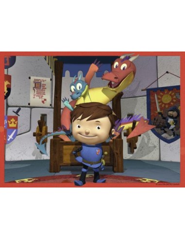 MIKE THE KNIGHT PUZZLE 2X24. RAVENSBURGER.