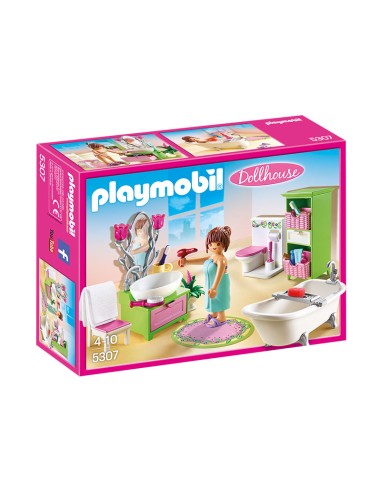 5307 PLAYMOBIL DOLLHOUSE BAÑO VINTAGE.