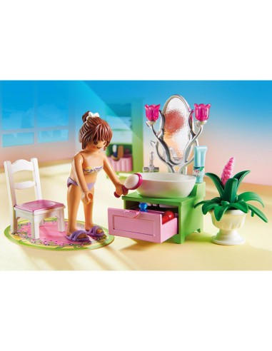 5307 PLAYMOBIL DOLLHOUSE BAÑO VINTAGE.