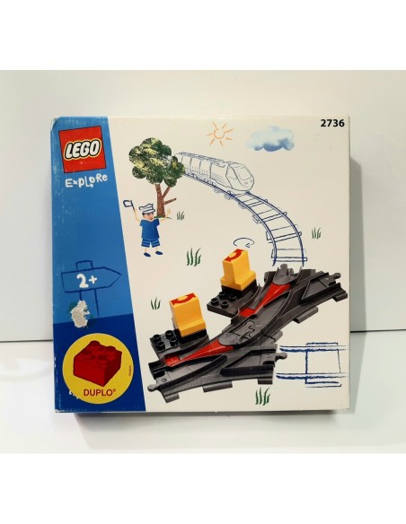 2736 Cambio de vía. LEGO DUPLO