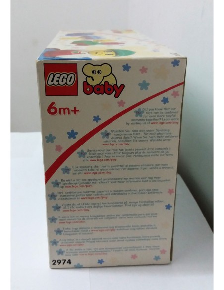 2974 LEGO baby. Tren bebé. 2001.