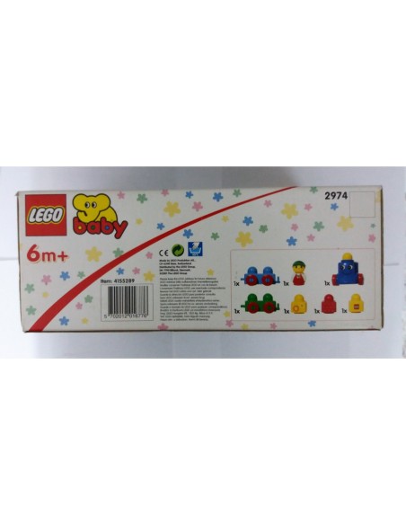 2974 LEGO baby. Tren bebé. 2001.