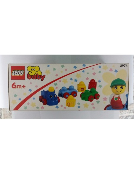 2974 LEGO baby. Tren bebé. 2001.
