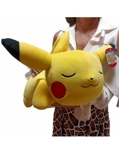 POKÉMON PELUIX DE PIKACHU DORMILEGA 46CM. BIZAK