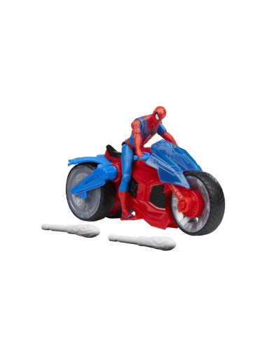 FIGURA SPIDERMAN MOTO ARÁCNIDA. HASBRO