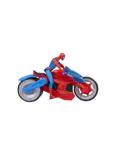 FIGURA SPIDERMAN MOTO ARÁCNIDA. HASBRO
