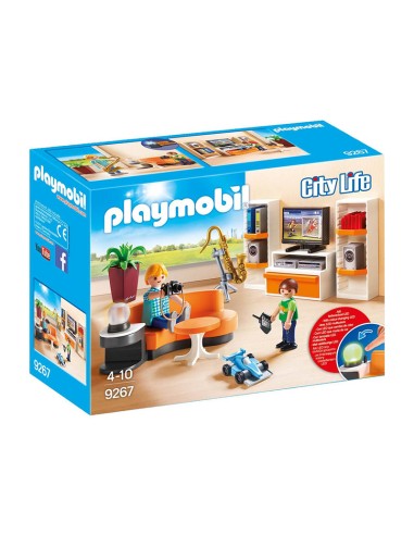 9267 PLAYMOBIL CITY LIFE SALÓN.