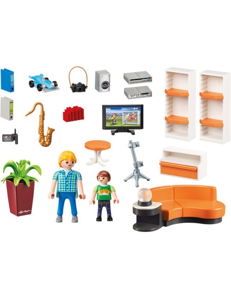 9267 PLAYMOBIL CITY LIFE SALÓN.