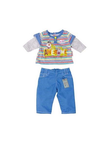 VESTIDO BABY BORN PRIMAVERA. ZAPF CREATION