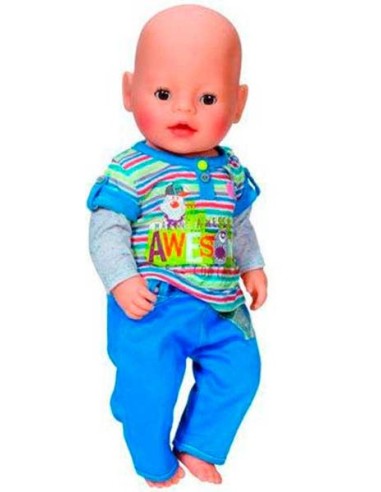 VESTIDO BABY BORN PRIMAVERA. ZAPF CREATION