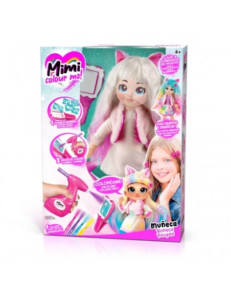 MUÑECA MIMI COLOUR ME! CANAL TOYS.