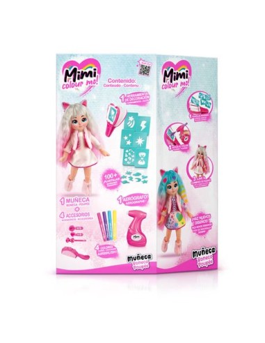 MUÑECA MIMI COLOUR ME! CANAL TOYS.
