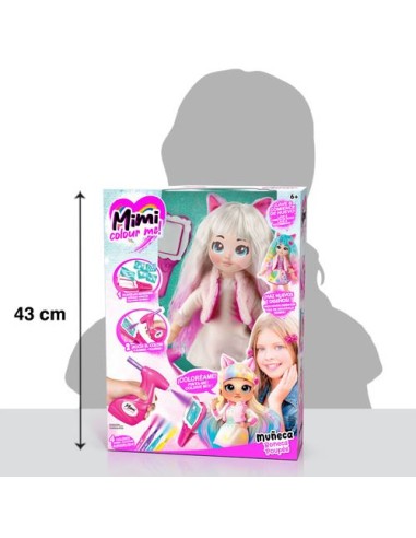 MUÑECA MIMI COLOUR ME! CANAL TOYS.