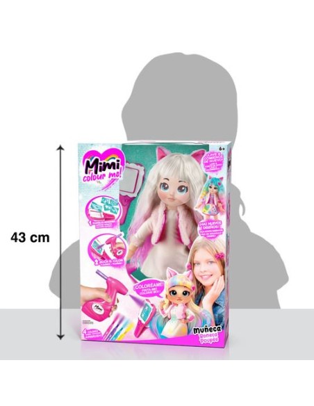 MUÑECA MIMI COLOUR ME! CANAL TOYS.