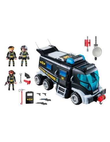 9360 PLAYMOBIL CITY ACTION VEHÍCULO CON LUZ LED...