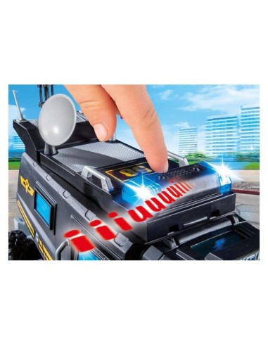 9360 PLAYMOBIL CITY ACTION VEHÍCULO CON LUZ LED...