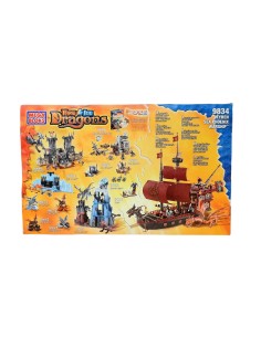 MEGA BLOKS 9834 Fyren Sea Phoenix Warship 2