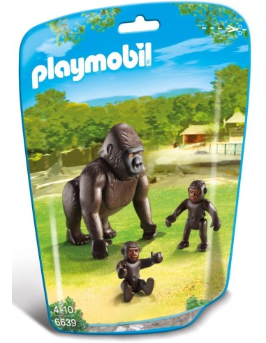 6639 PLAYMOBIL GORILA AMB NADONS. 