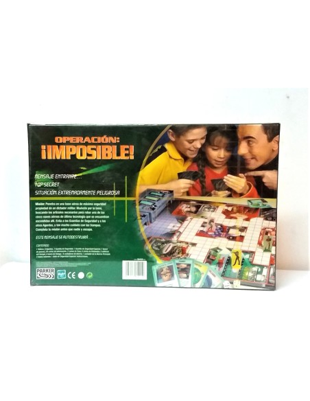 JUEGO DE MESA MISIÓN IMPOSIBLE. HASBRO.