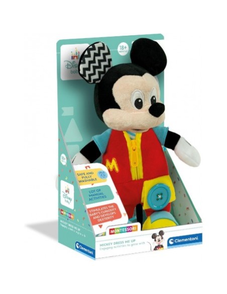 DISNEY BABY MICKEY VÍSTEME MONTESSORI. CLEMENTONI.