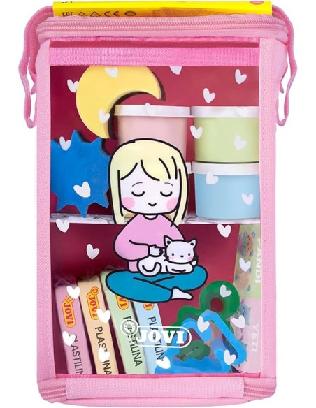 BANDOLERA JOVI MULTIUSOS COLOR ROSA. JOVI