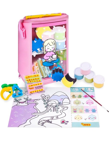 BANDOLERA JOVI MULTIUSOS COLOR ROSA. JOVI