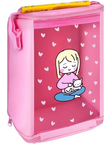 BANDOLERA JOVI MULTIUSOS COLOR ROSA. JOVI